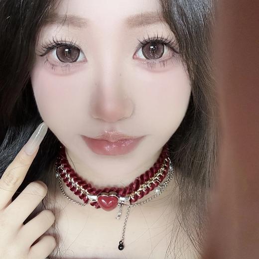 正品大直径年抛 Sheepcon樱桃可可美瞳 直径14.5着色14.4 韩国 商品图4