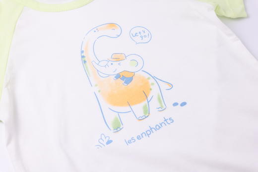 丽婴房-内衣类（夏）H4短袖套装 商品图5