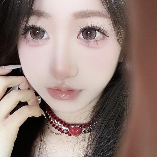 正品大直径年抛 Sheepcon樱桃可可美瞳 直径14.5着色14.4 韩国 商品图5