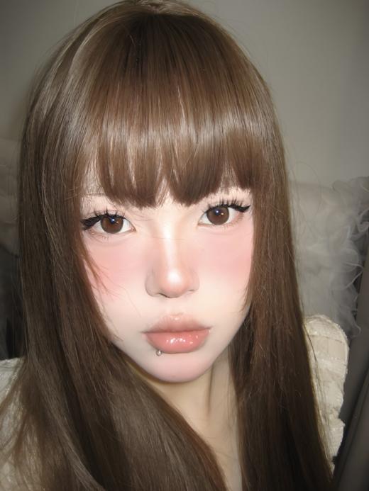 mixlook 年抛 布丁糖丸/奶芙果冻 棕/巧 14.2mm 含硅水凝胶 商品图2