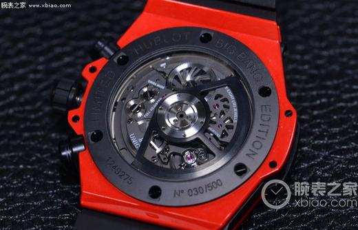 （测评鉴赏）带大家看一款红色魔力宇舶表BIG BANG UNICO彩色陶瓷复刻手表一比一手表 商品图5