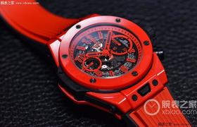 （测评鉴赏）带大家看一款红色魔力宇舶表BIG BANG UNICO彩色陶瓷复刻手表一比一手表