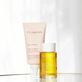 【保税】CLARINS娇韵诗天然调和身体护理油100ml/抚纹霜175ml/瓶