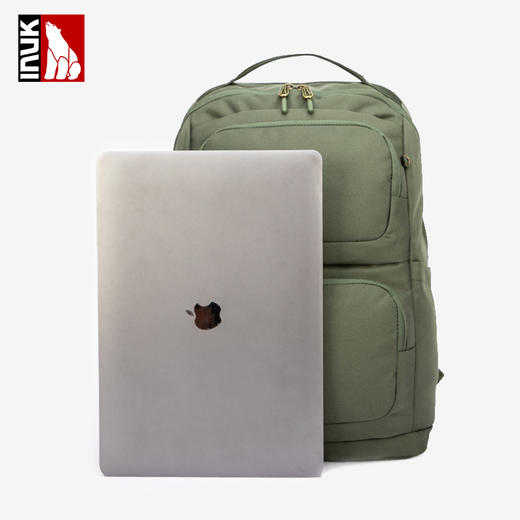 INUK大容量双肩背包学生书包休闲旅行电脑包轻便时尚小众 商品图2