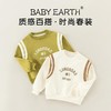 男童卫衣春季宝宝韩版衣服儿童卡通字母打底衫春装女童圆领打底衫 商品缩略图0