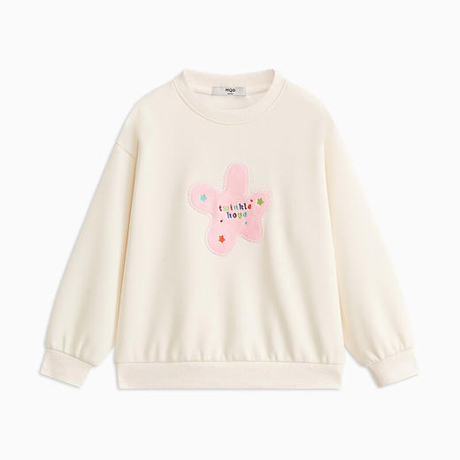 【秒2】【MQD】童装女大童秋新款学院风卡通圆领卫衣 商品图3