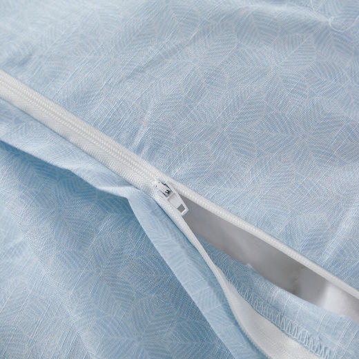 恒源祥全棉四件套床单被套21支竹节棉四季款 春日信笺1.5米床200*230cm 商品图8