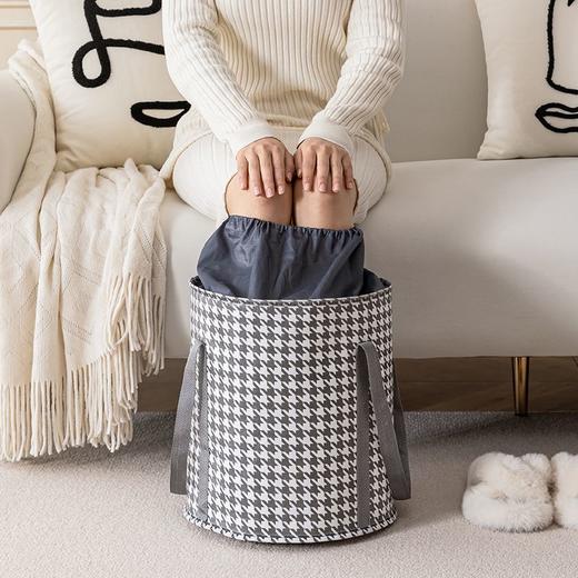 吴昕同款泡脚桶效果过膝泡脚专用桶熏蒸泡脚桶过小腿可折叠便携式 商品图9