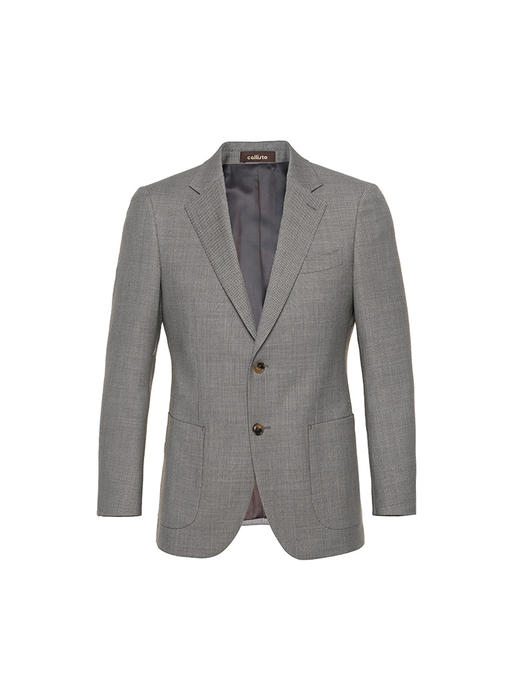 callisto咖啡色全羊毛西服 STBWJ020C 商品图6