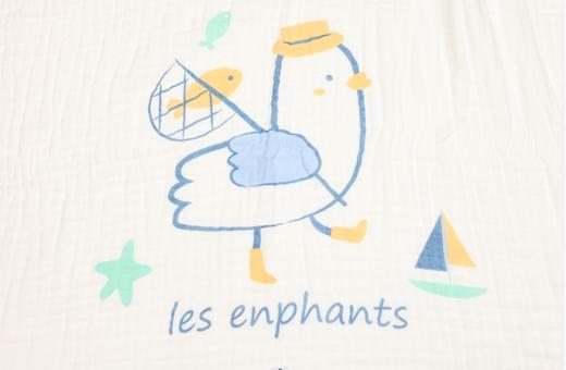 丽婴房-浴巾毛巾（秋）G3纱布大方巾 商品图2