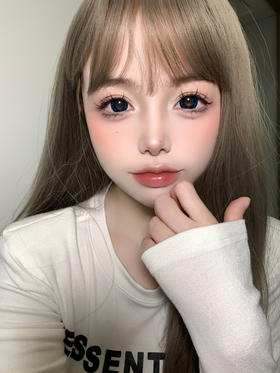 大直径年抛 agenscolor黑莓传说蓝美瞳 直径14.5着色14.4 韩国产