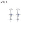 ZEGL设计师月映星河系列星星耳环2024新款爆款925银针耳饰女耳钉 商品缩略图0