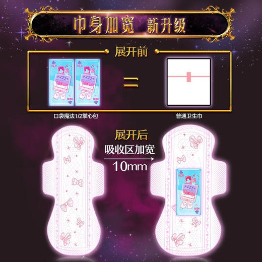 苏菲口袋零味感240cm超薄日用10片 商品图3