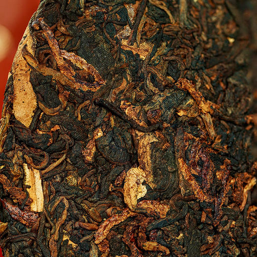 【神仙配】十年陈老班章熟茶+十年新会陈皮+十年陈化州橘红 养生价值翻倍！357克/饼 商品图1