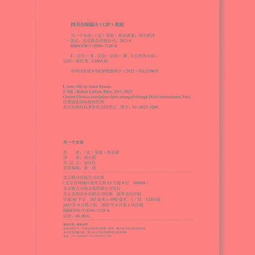 另一个女孩 诺贝尔文学奖得主安妮·埃尔诺获奖作品 自传体小说 商品图4