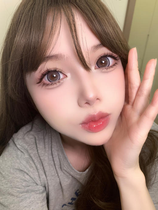 大直径年抛 agenscolor白檀雪松美瞳 直径14.5着色14.4 韩国产 商品图3