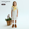 TeenieWeenie Kids小熊童装春夏女童全棉法式泡泡袖连衣裙TKOW246461N 商品缩略图0