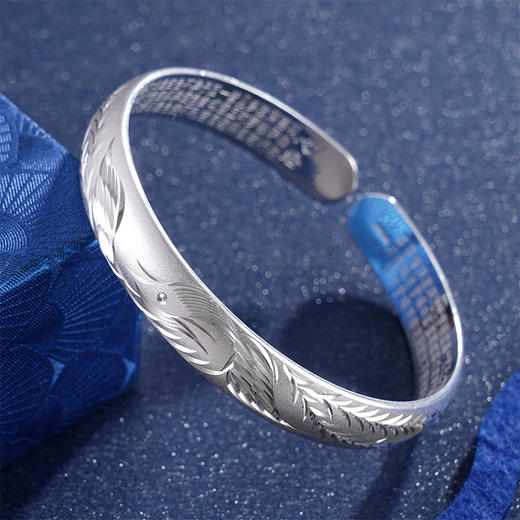 子佩集S999银【凤兮故里】手镯【MXSZ002】开口2403 商品图2