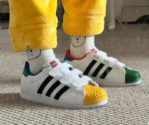 现货 THS 3.9-无 阿迪家 贝壳头魔术贴男女童鞋 6色 CZ010 商品图6