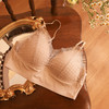 春夏【蕾丝美背性感 防滑薄款固定杯】防走光 裹胸冰丝拼接 一片式内衣 商品缩略图8
