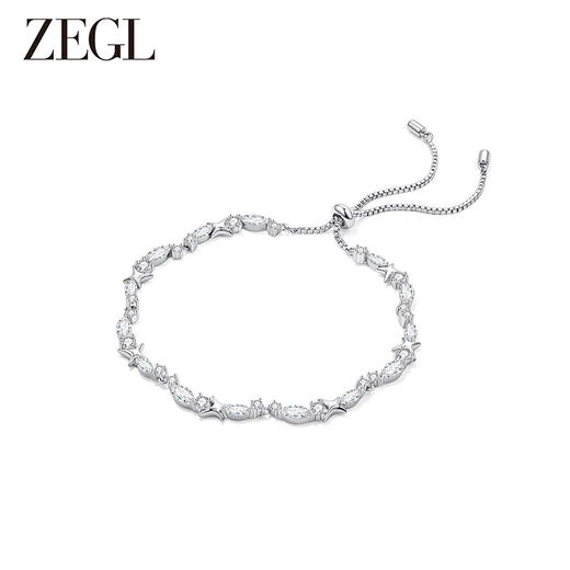 ZEGL设计师月映星河系列星星手链女小众精致2024新款925银手饰品 商品图0