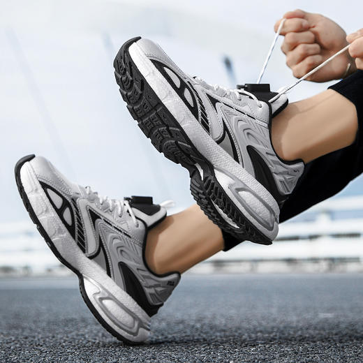 智能震动按摩运动鞋，强力震动、舒适老爹鞋【G】 商品图3