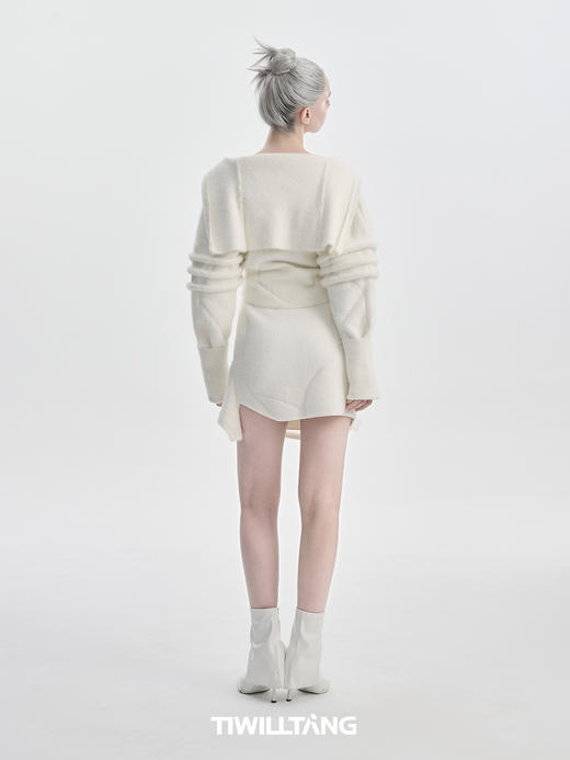 TIWILLTANG启世录“无垠星域”提花翻领开衫套装 商品图1