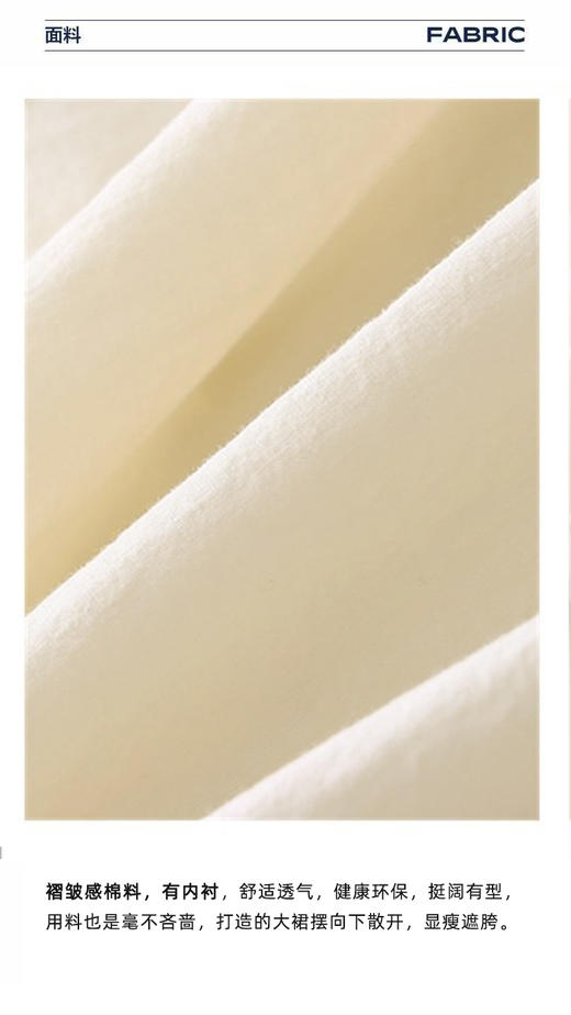 【赫本伞裙】臣禾 鱼骨腰缝剪裁半身裙9241030101【金猪甄选】 商品图8