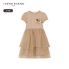 TeenieWeenie Kids小熊童装春夏女童拼接网纱公主袖连衣裙TKOM246366I 商品缩略图4