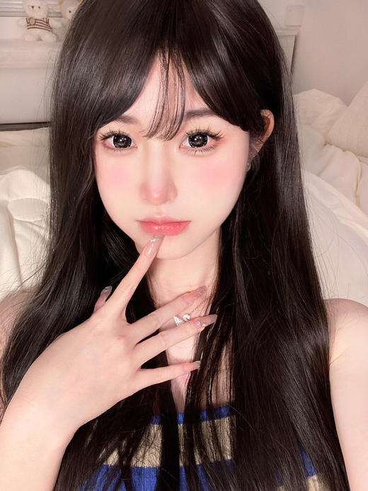 大直径年抛 agenscolor黑莓传说黑美瞳 直径14.5着色14.4 韩国产 商品图2