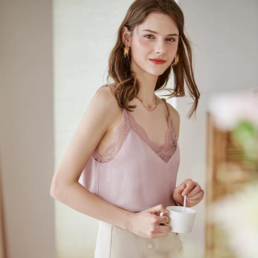 欧芮儿吊带背心女内搭外穿新款打底无袖蕾丝花边性感上衣 商品图9