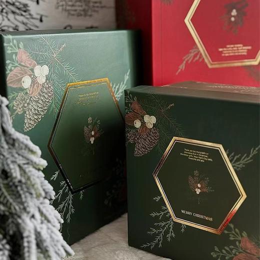 【琳琅】圣诞套二方盒/礼品盒（大号23*23*23小号17.5*17.5*12cm） 商品图4