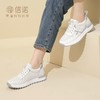 信诺品牌真皮舒适妈妈运动鞋女士休闲2024春季新款软底脚蹬24C5267-2W 商品缩略图3