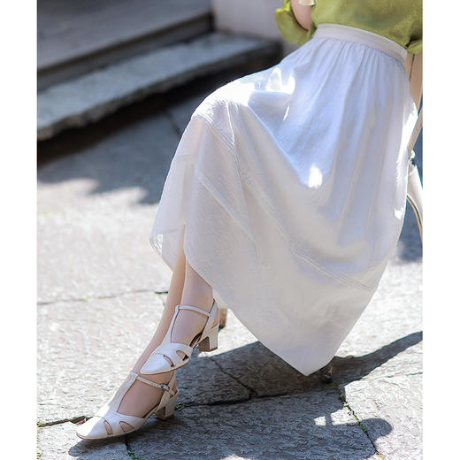 【现货】春季百搭气质A字裙半裙 商品图1