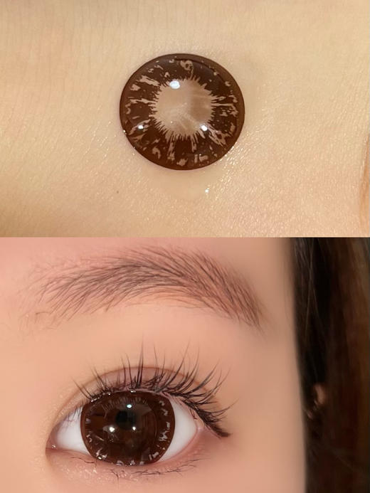 大直径年抛 agenscolor黑莓传说巧美瞳 直径14.5着色14.4 韩国产 商品图4