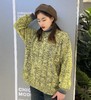 13WS圆领复古基础百搭毛织上衣41230（绿） 春季 403061032105 商品缩略图1