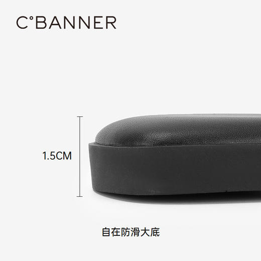 千百度蝴蝶结低跟凉拖鞋女夏季平底踩屎感休闲拖鞋外穿A24356860 商品图4