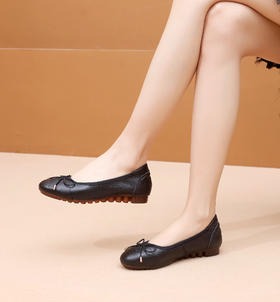 头层牛皮新中式单鞋 | 舒适随性、好搭好穿