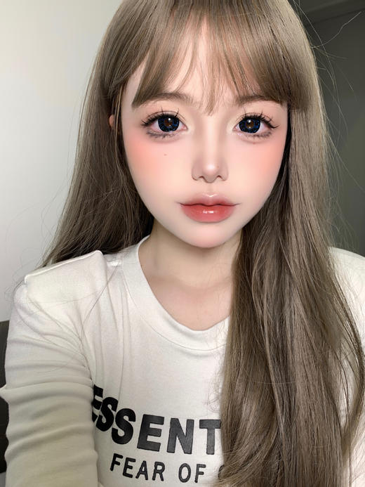 大直径年抛 agenscolor黑莓传说蓝美瞳 直径14.5着色14.4 韩国产 商品图2