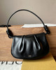 单品包邮 现货 THS 3.9-无 loe家 大牛工厂 paseo闪亮黑色Napa小牛皮挎包 CQ1307 商品缩略图7