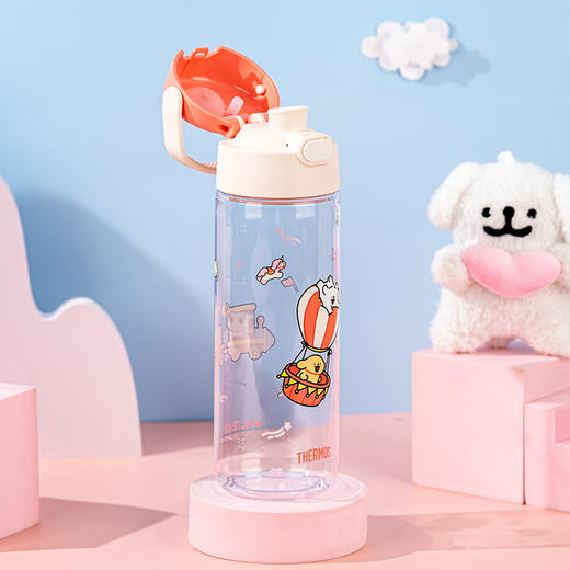 膳魔师X线条小狗Tritan运动直饮瓶儿童水杯600ml 商品图1