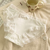 “奶油少女”【屁屁面膜裤】春夏纯色蕾丝内裤女生中腰速干 商品缩略图7
