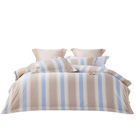 多喜爱 全棉新疆精梳棉卡通条格三/四件套 藏猫猫cs 商品图6