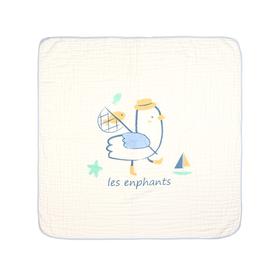 丽婴房-浴巾毛巾（秋）G3纱布大方巾