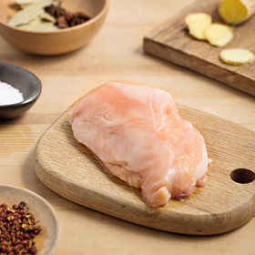 秋川无抗鸡大胸肉 300克*2袋