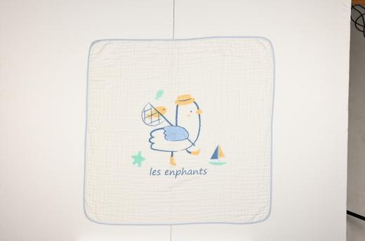 丽婴房-浴巾毛巾（秋）G3纱布大方巾 商品图1