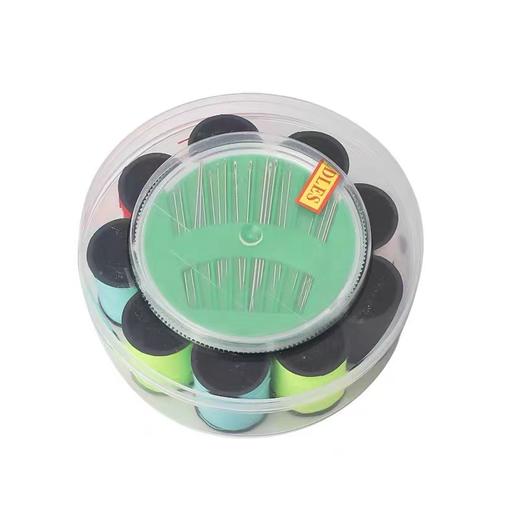 针线盒 1盒 百宝箱包 针线组合 缝纫缝补套装 收纳盒工具组合针线包 商品图1