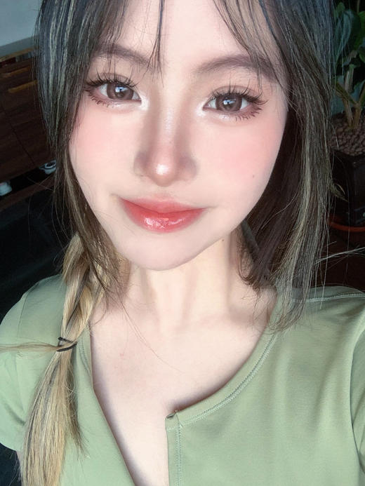 大直径年抛 agenscolor热带花酿美瞳 直径14.5着色14.4 韩国产 商品图2