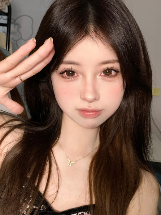 大直径年抛 agenscolor黑莓传说巧美瞳 直径14.5着色14.4 韩国产 商品图6