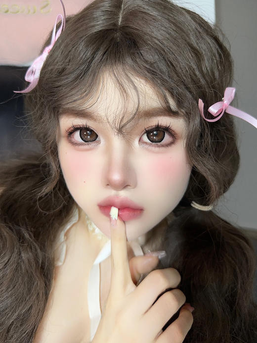 大直径年抛 agenscolor星野葡萄美瞳 直径14.5着色14.4 韩国产 商品图6